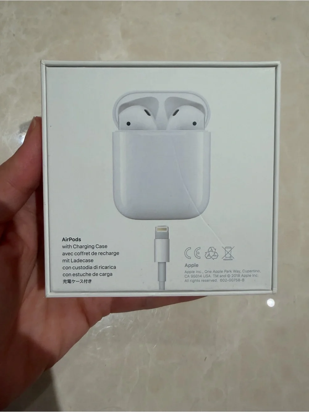 Apple AirPods Wireless Earbuds with Charging Case